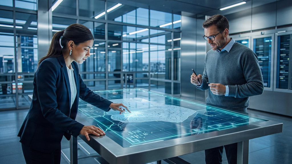 Modern high-tech project collaboration for GIS and utility solutions